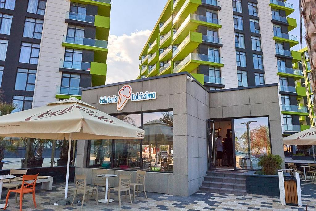 Aquamarin 2Bd Apt Spa N Pools Beach Resort Năvodari Buitenkant foto